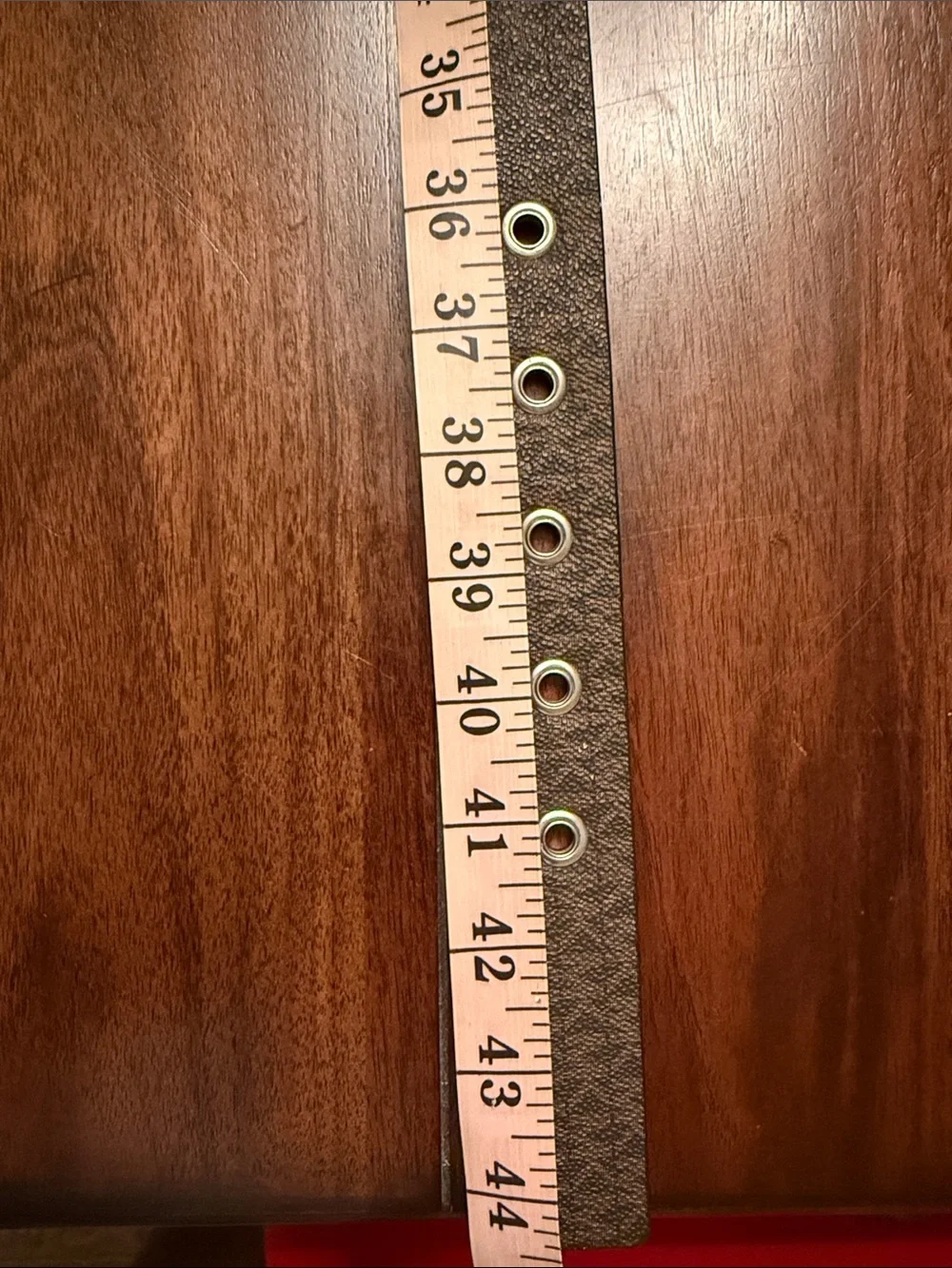 Michael Kors Brown‎ Monogram Logo Belt with Silver Buckle